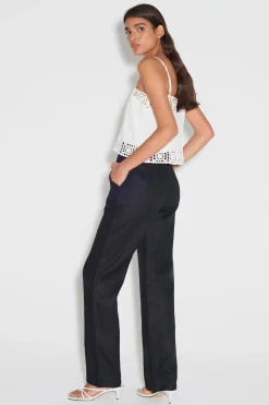 Tully Hi Waist Pant Black