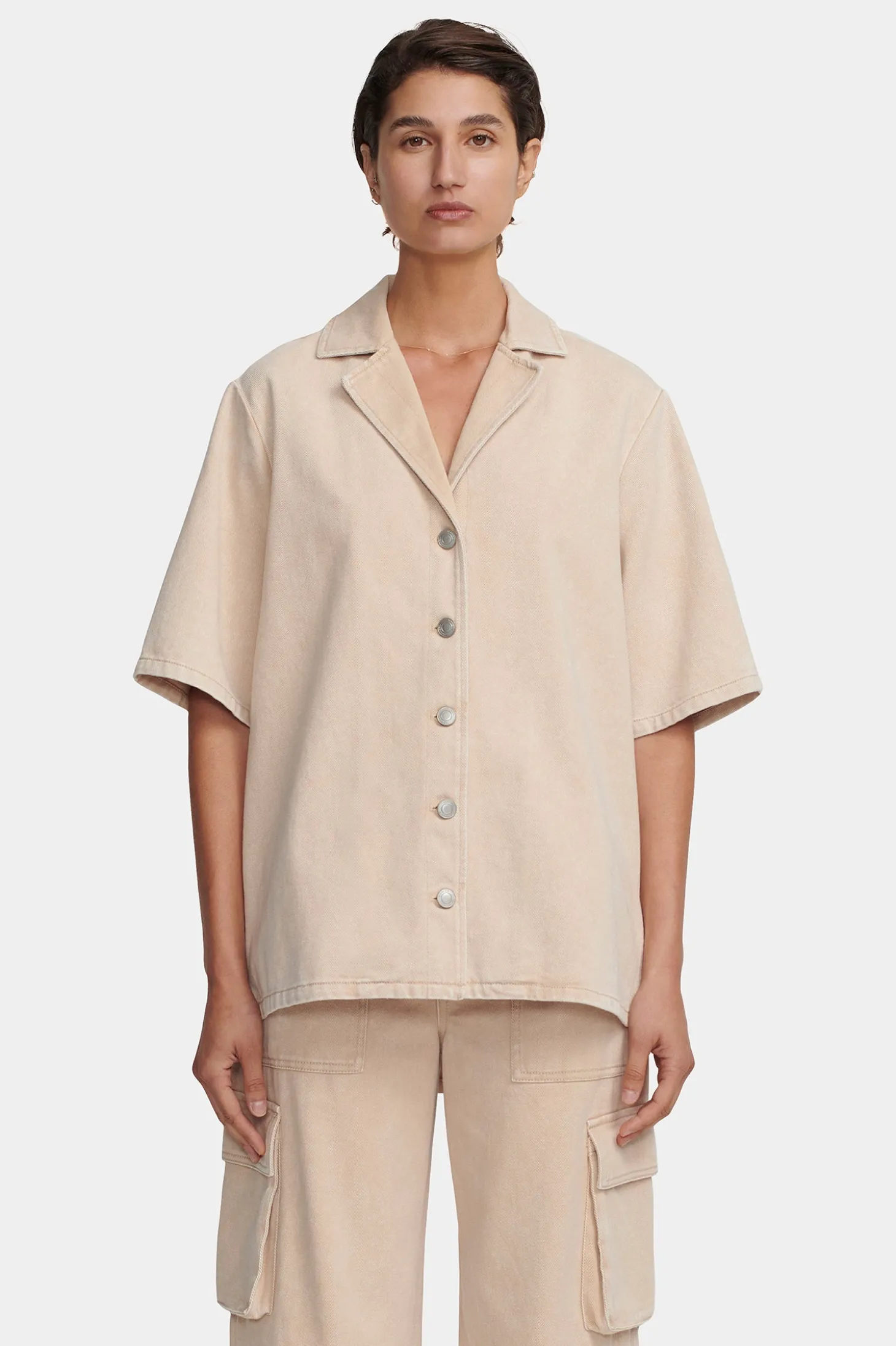 Xander Denim Shirt Sand