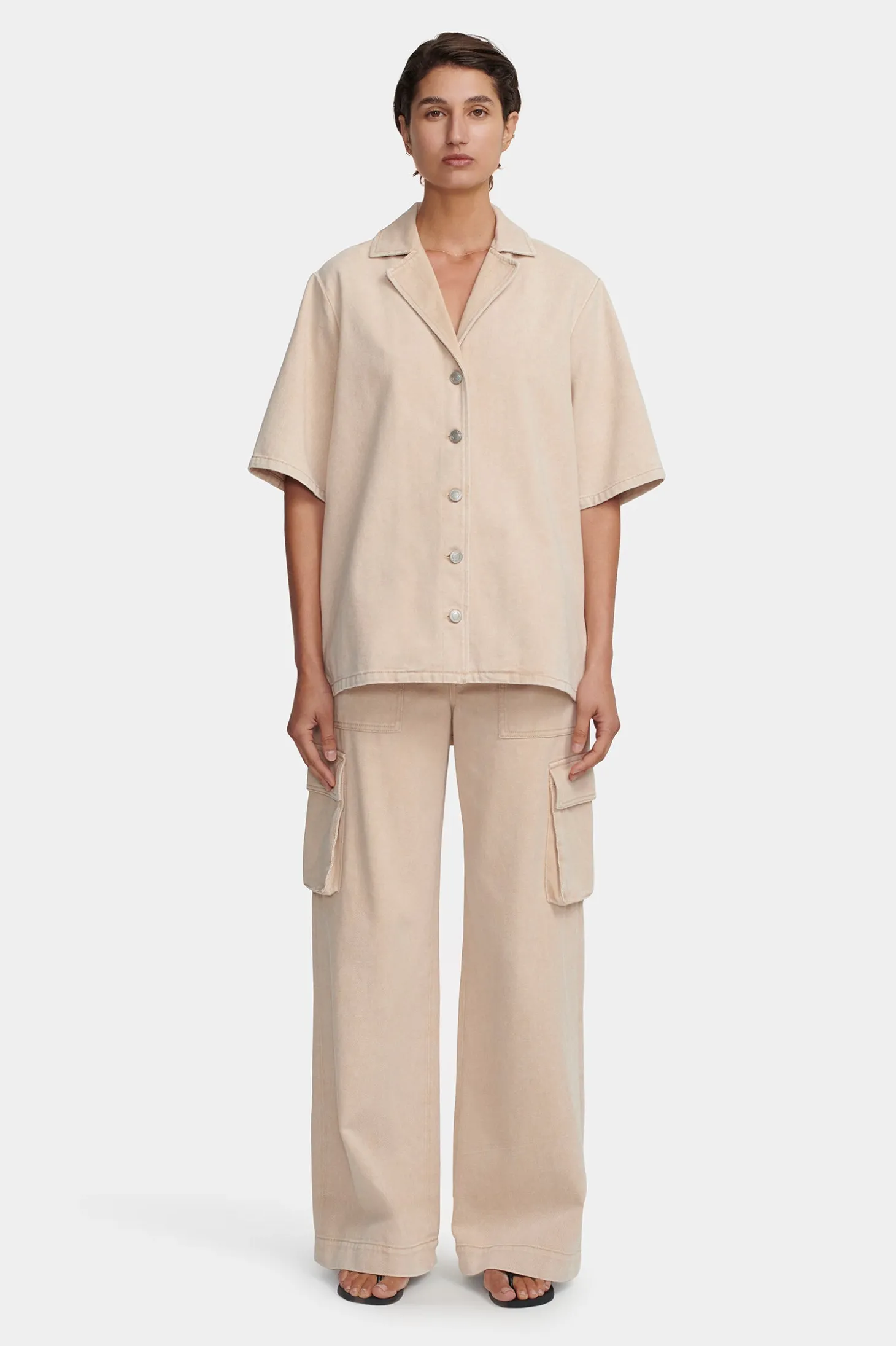 Xander Denim Shirt Sand