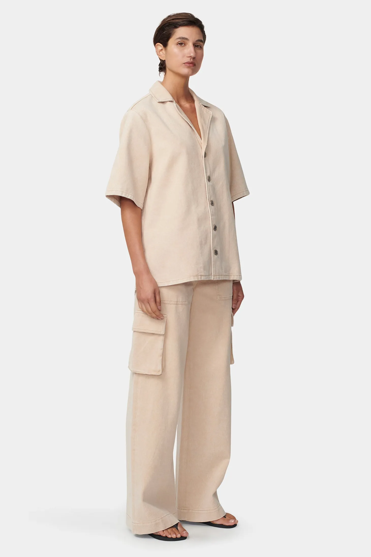 Xander Denim Shirt Sand