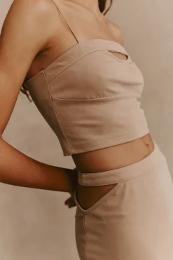 Xena Top Sand