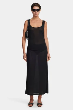 Zali Midi Dress Black