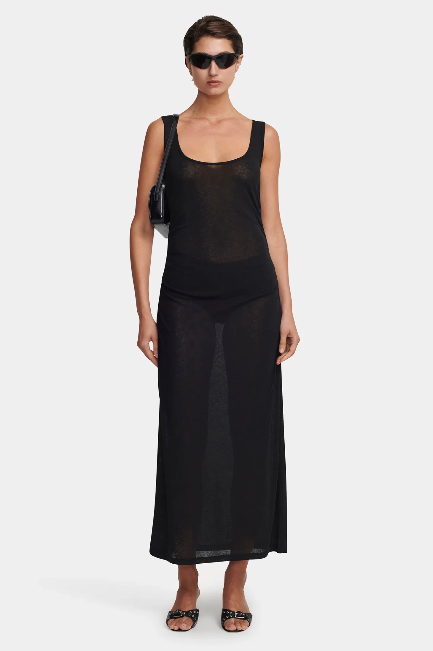 Zali Midi Dress Black