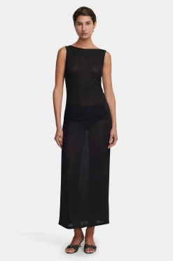Zali Midi Dress Black