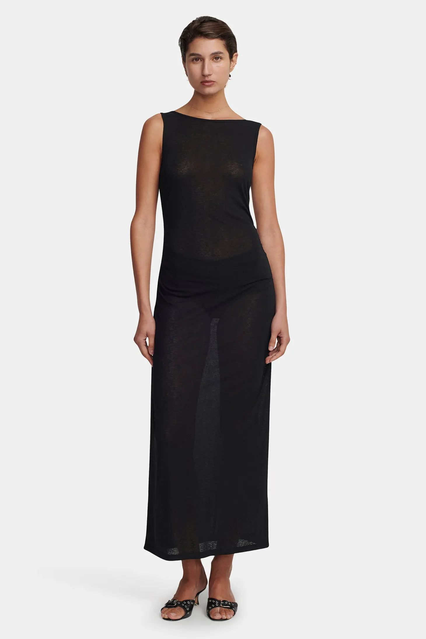 Zali Midi Dress Black