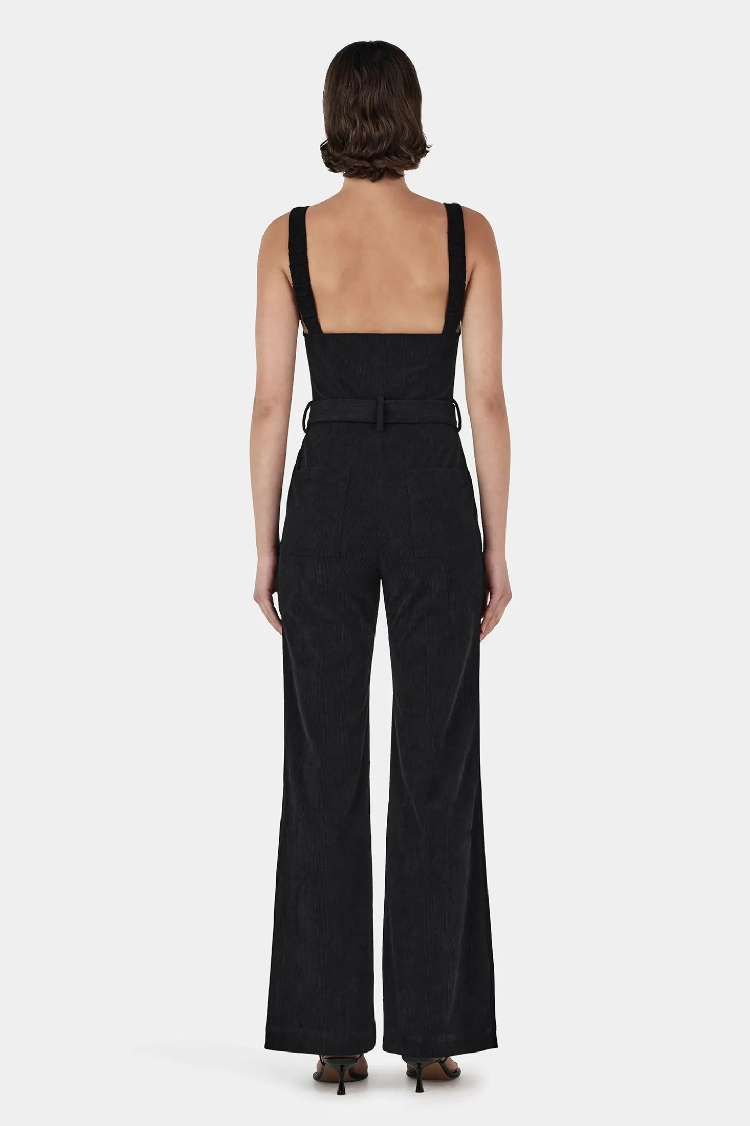 Ziggy Corduroy Jumpsuit Black