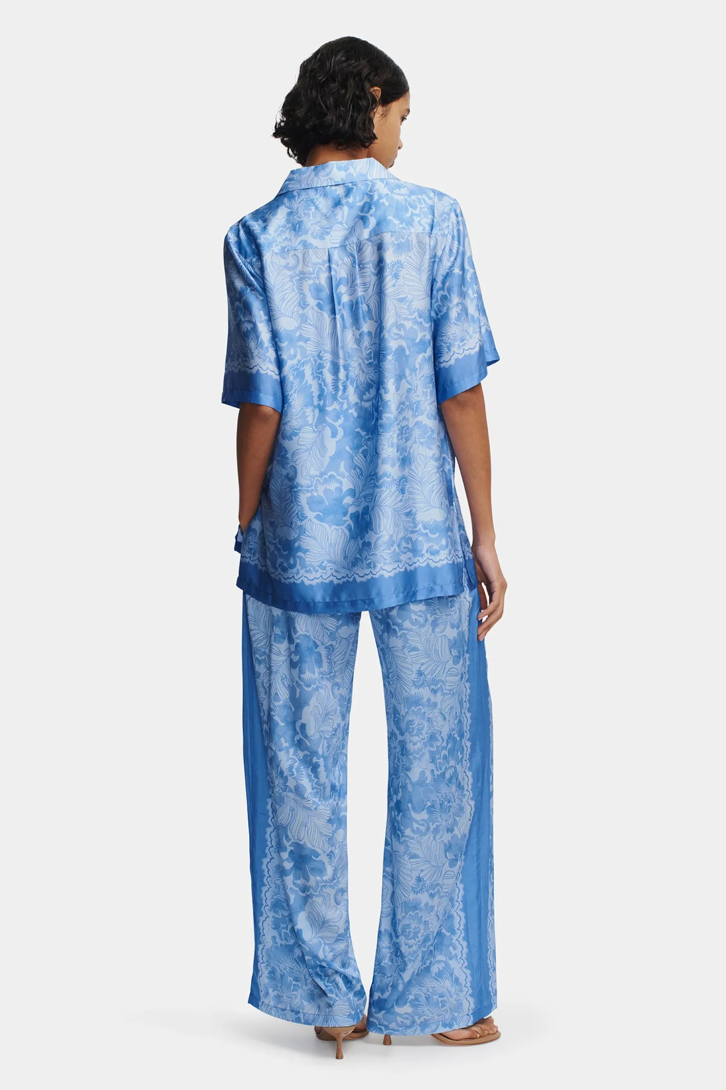 Zinnia Shirt Blue Crush
