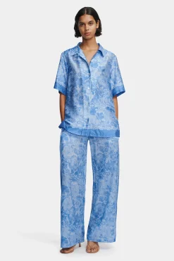 Zinnia Shirt Blue Crush